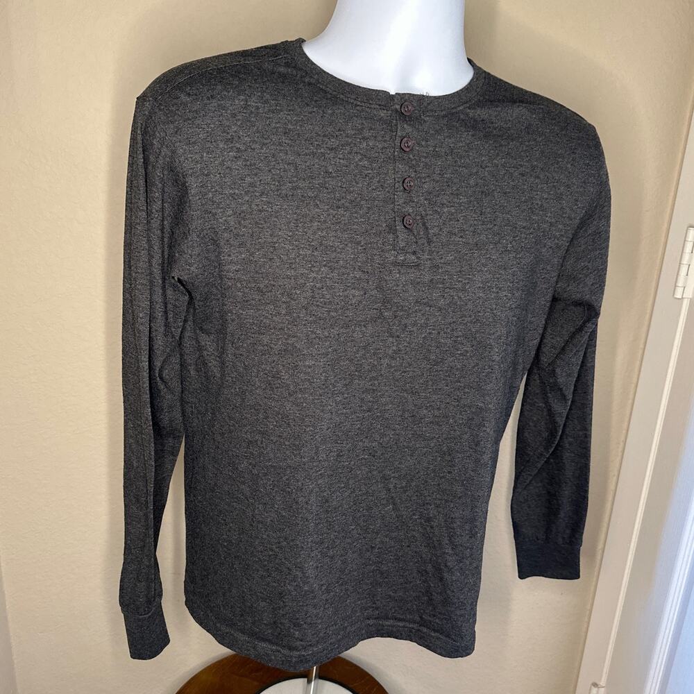 Bottoms Out Gray Men’s Henley Size Medium